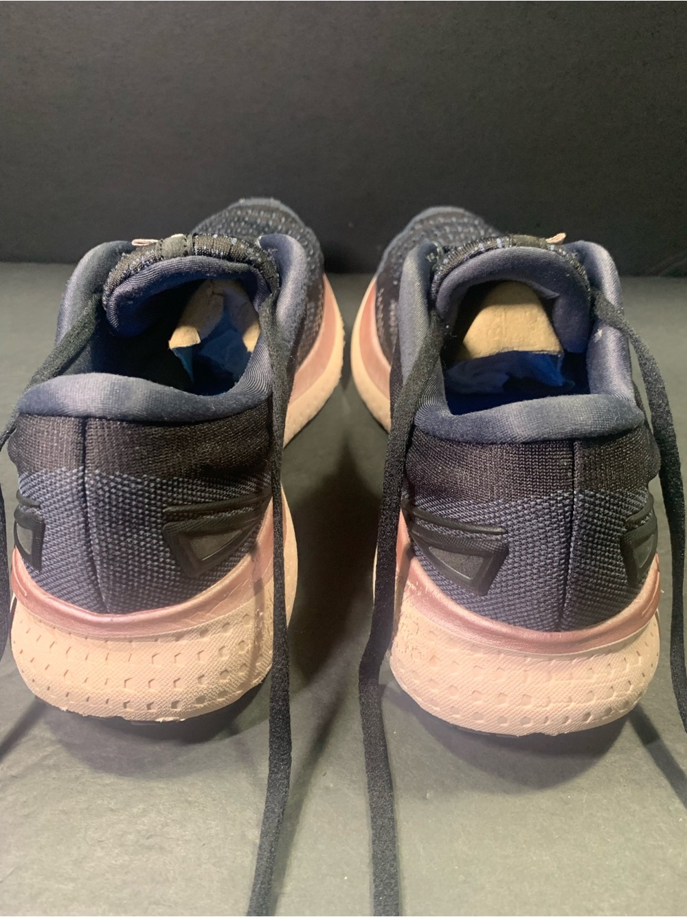 Brooks Glycerin 19 Women’s Black Blue Pink Running Walking Sneakers Shoe Size-10 - Picture 4 of 10